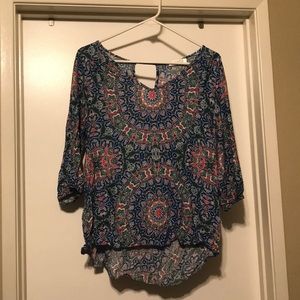 Renee c Duvall keyhole top